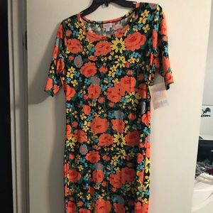 Large Lularoe Julia Dress